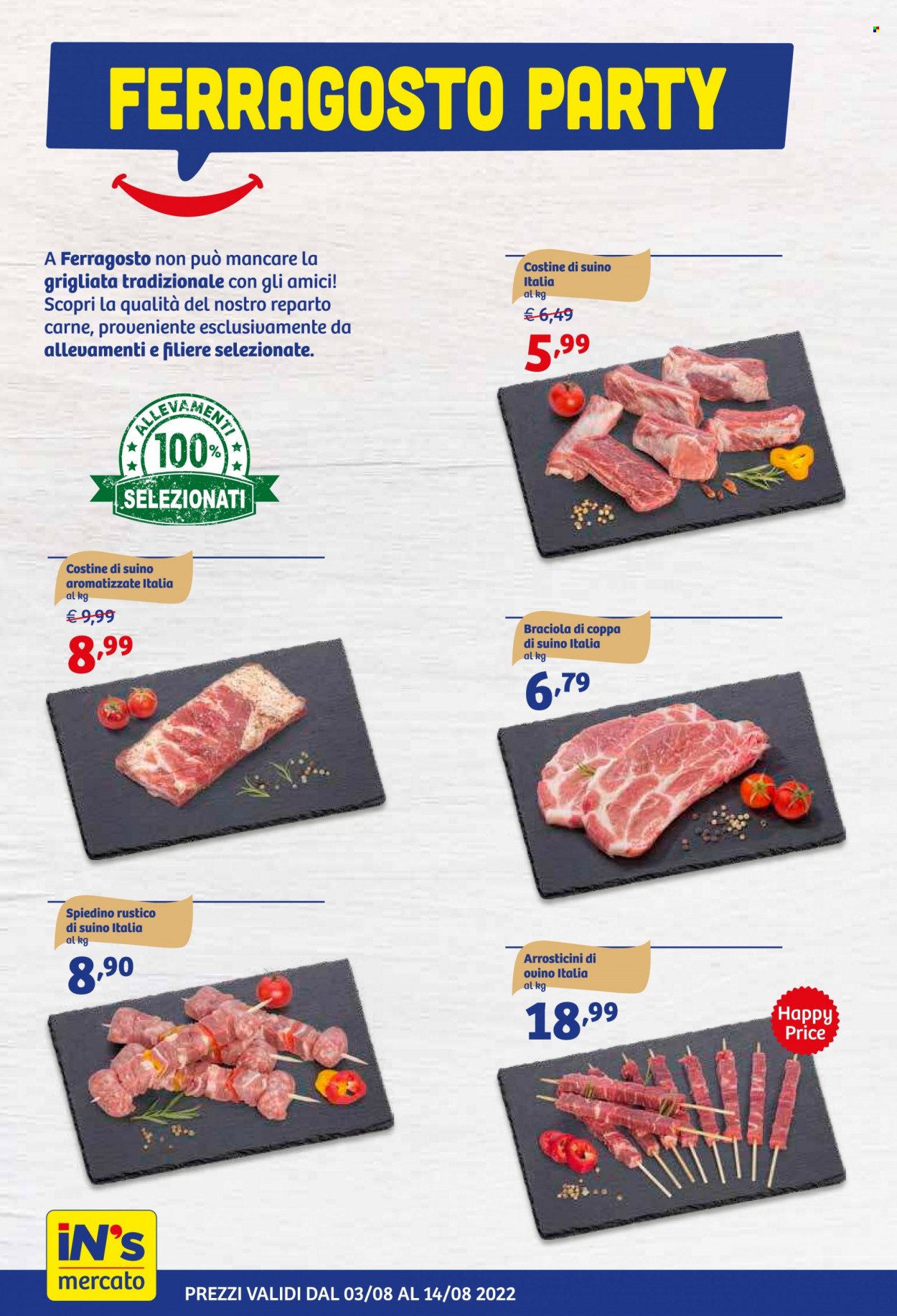 Volantino iN's Mercato - 3/8/2022 - 14/8/2022. Pagina 2