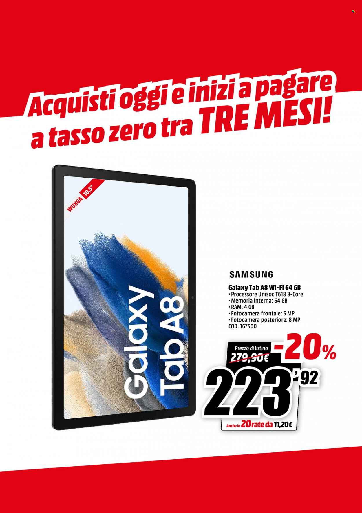 Volantino MediaWorld - 1/8/2022 - 7/8/2022. Pagina 20