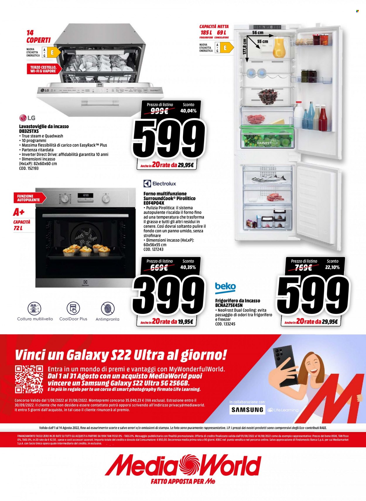 Volantino MediaWorld - 1/8/2022 - 14/8/2022. Pagina 12