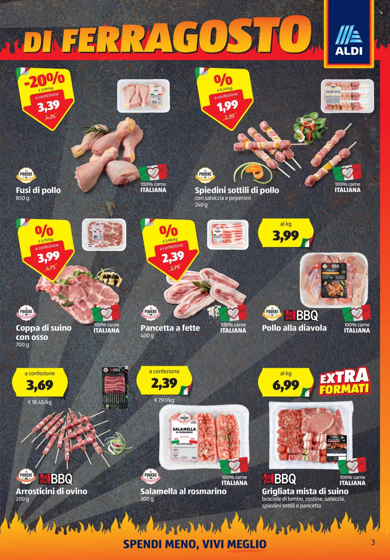 Volantino Aldi - 8/8/2022 - 14/8/2022. Pagina 3