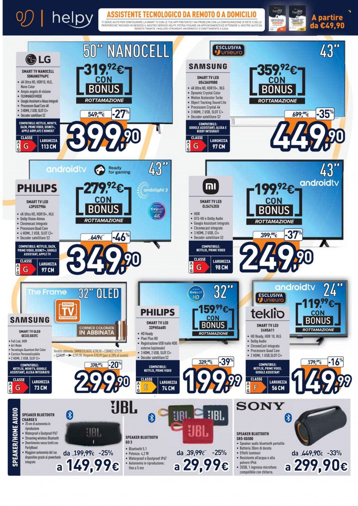 Volantino Unieuro - 1/8/2022 - 11/8/2022. Pagina 4