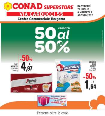 Volantino Conad - 29/7/2022 - 9/8/2022.