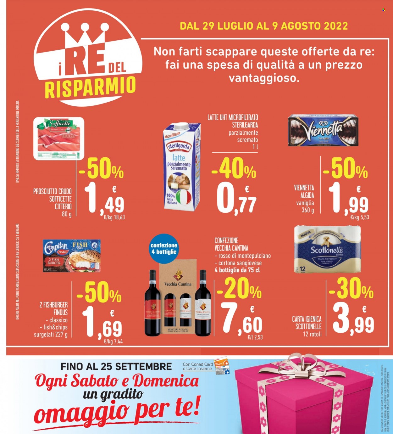 Volantino Conad - 29/7/2022 - 9/8/2022. Pagina 7