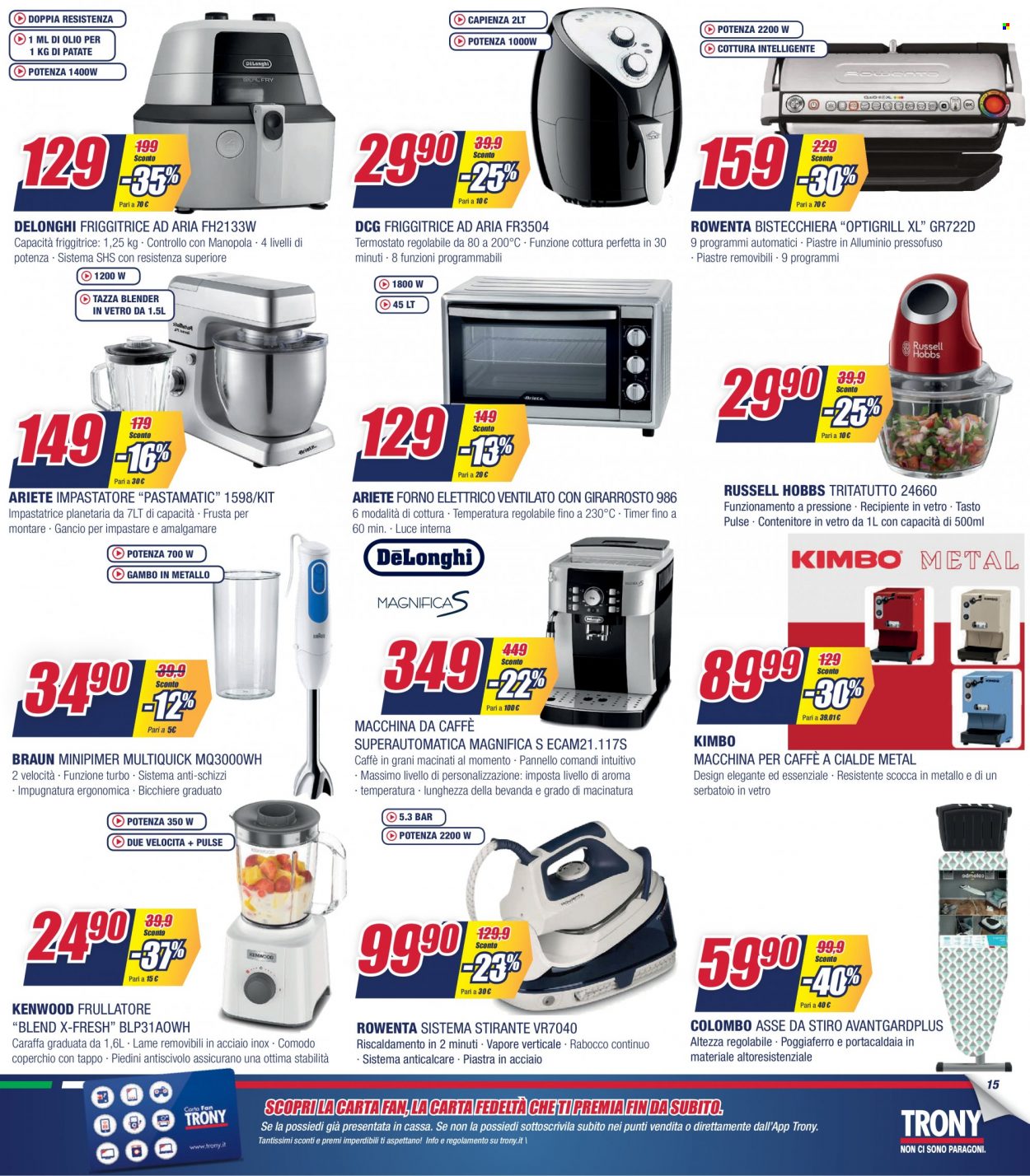 Volantino Trony - 1/8/2022 - 21/8/2022. Pagina 15
