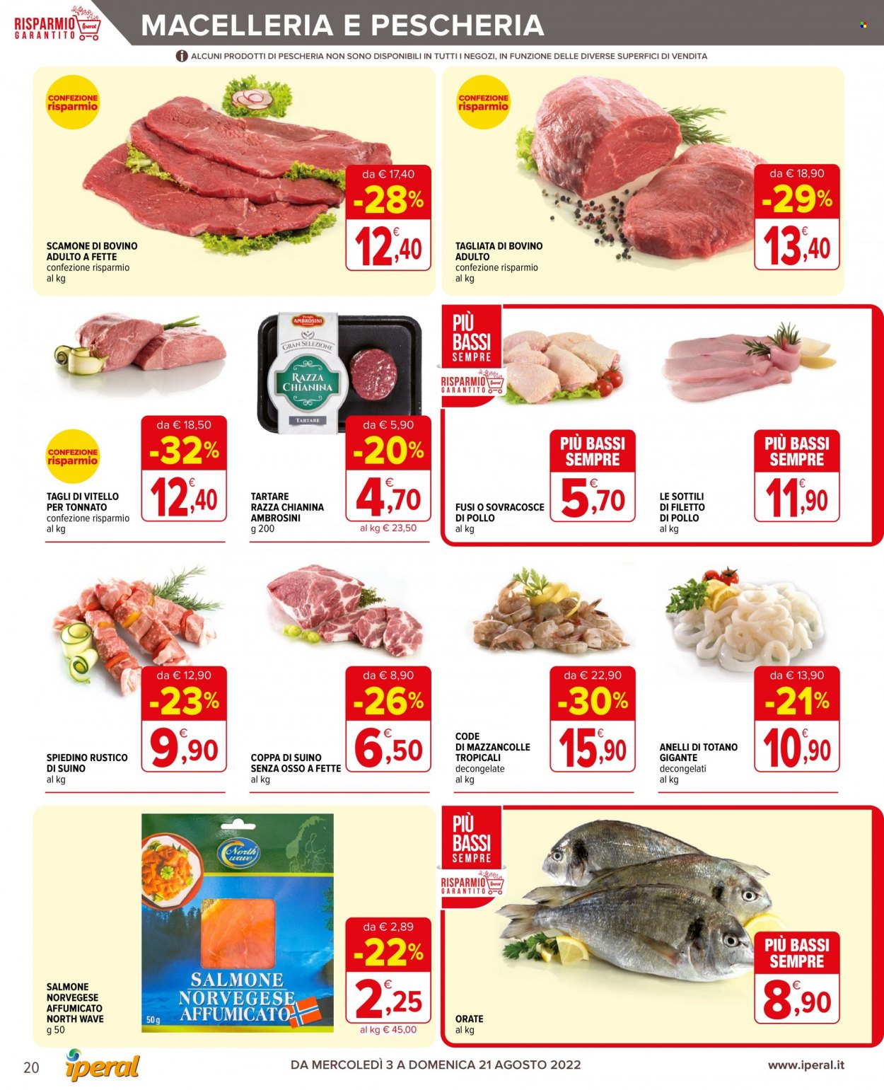 Volantino Iperal - 3/8/2022 - 21/8/2022. Pagina 20