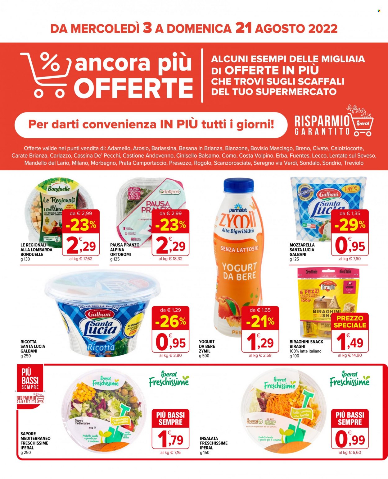 Volantino Iperal - 3/8/2022 - 21/8/2022. Pagina 25