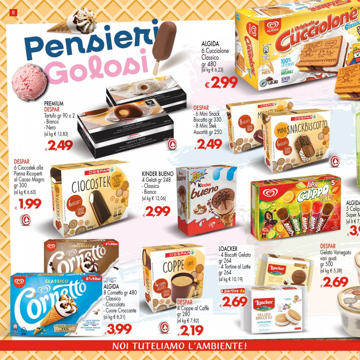 Volantino Eurospar - 4/8/2022 - 17/8/2022. Pagina 8