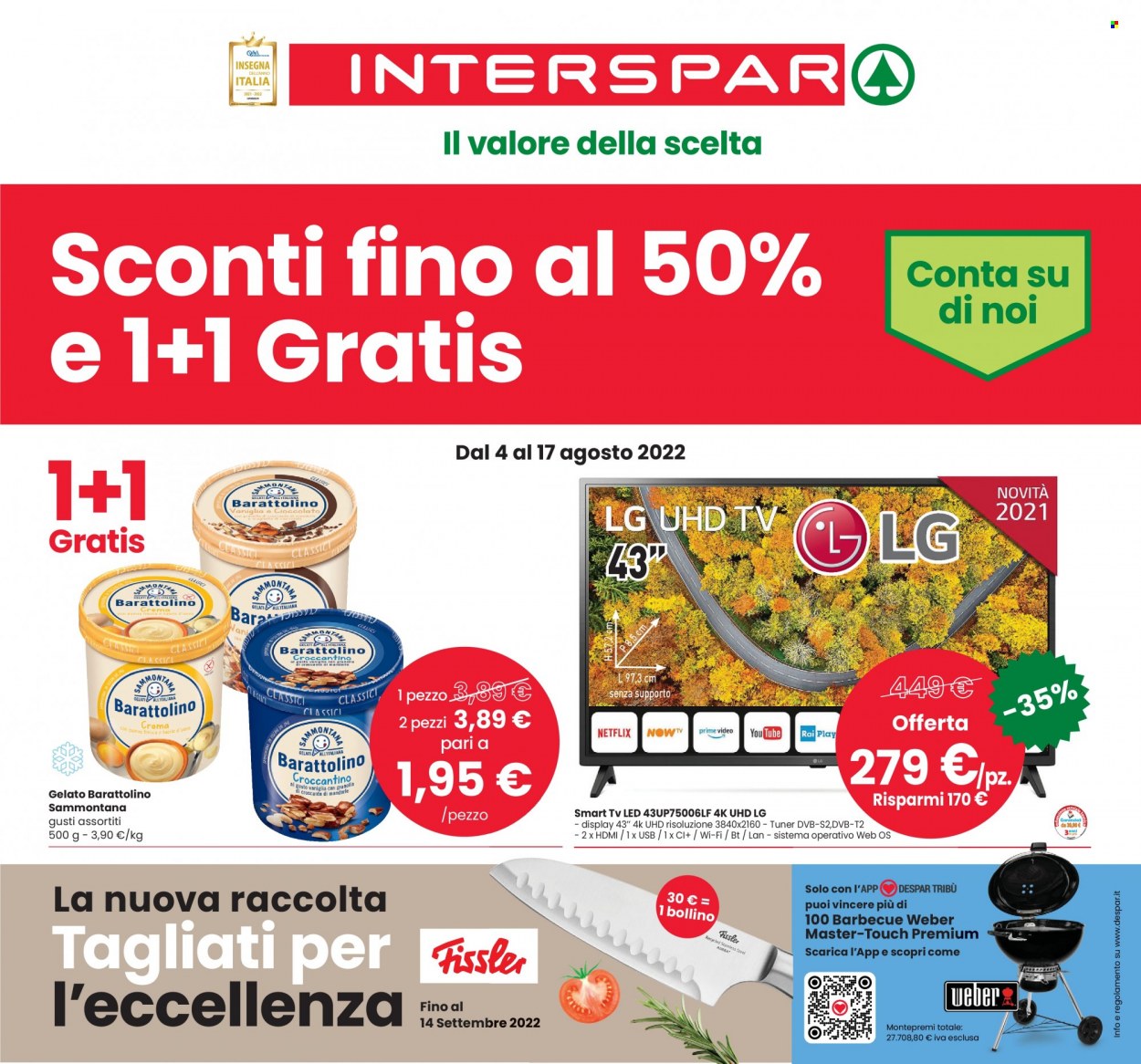Volantino Interspar - 4/8/2022 - 17/8/2022. Pagina 1
