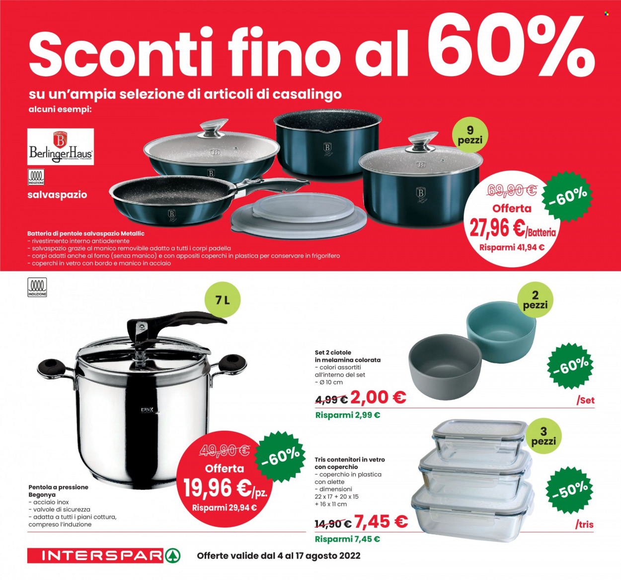 Volantino Interspar - 4/8/2022 - 17/8/2022. Pagina 20