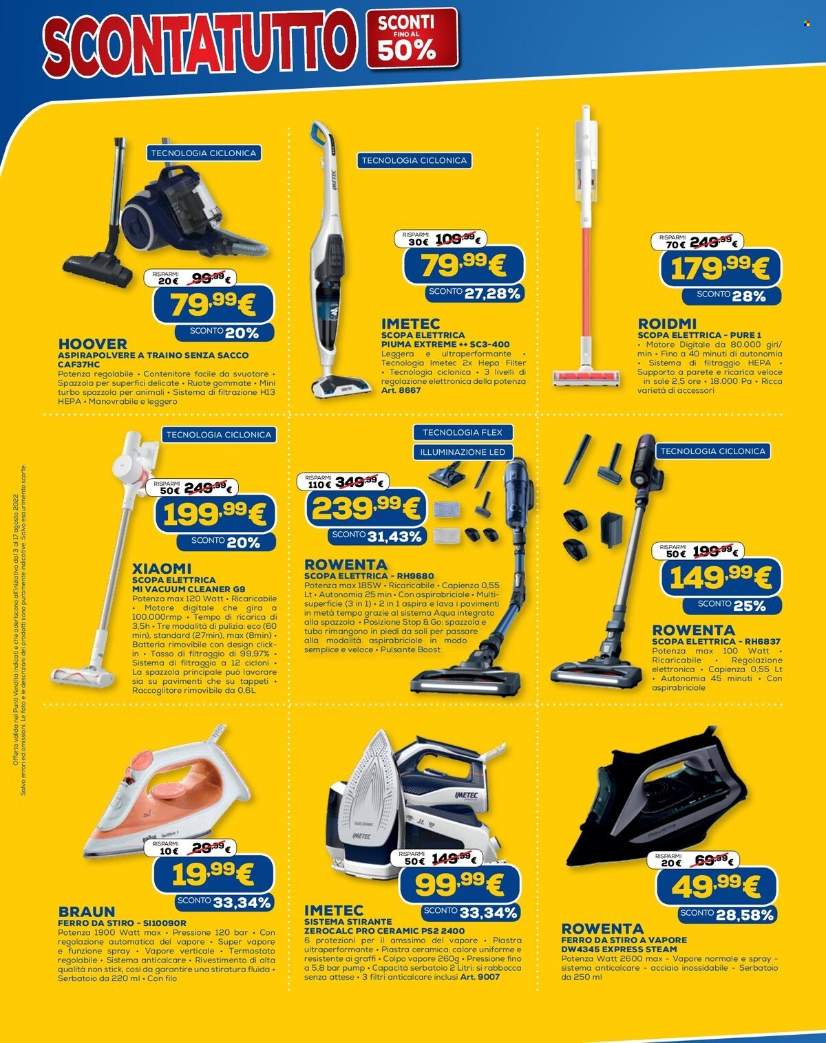 Volantino Euronics - 3/8/2022 - 17/8/2022. Pagina 21