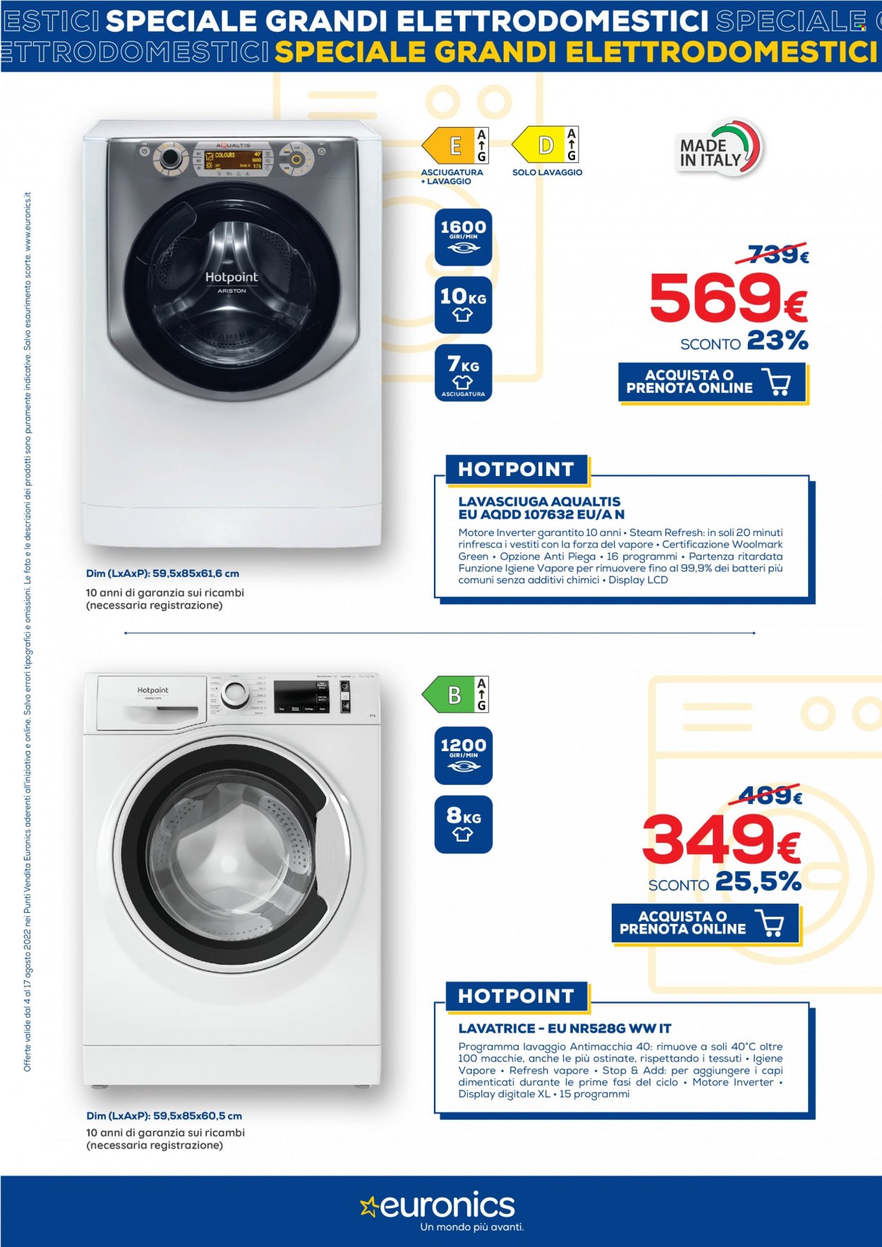Volantino Euronics - 4/8/2022 - 17/8/2022. Pagina 14