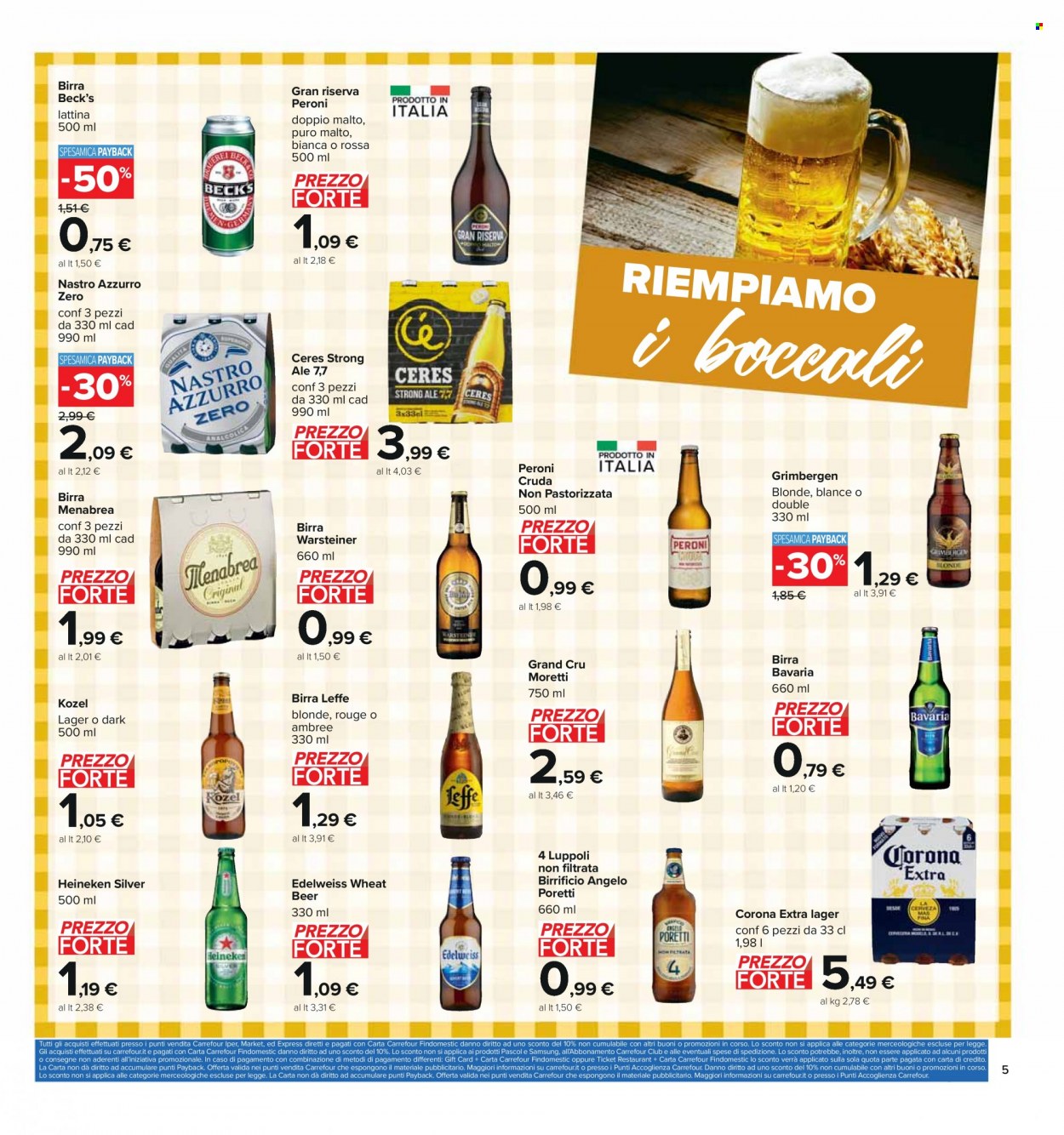 Volantino Carrefour - 11/8/2022 - 22/8/2022. Pagina 5