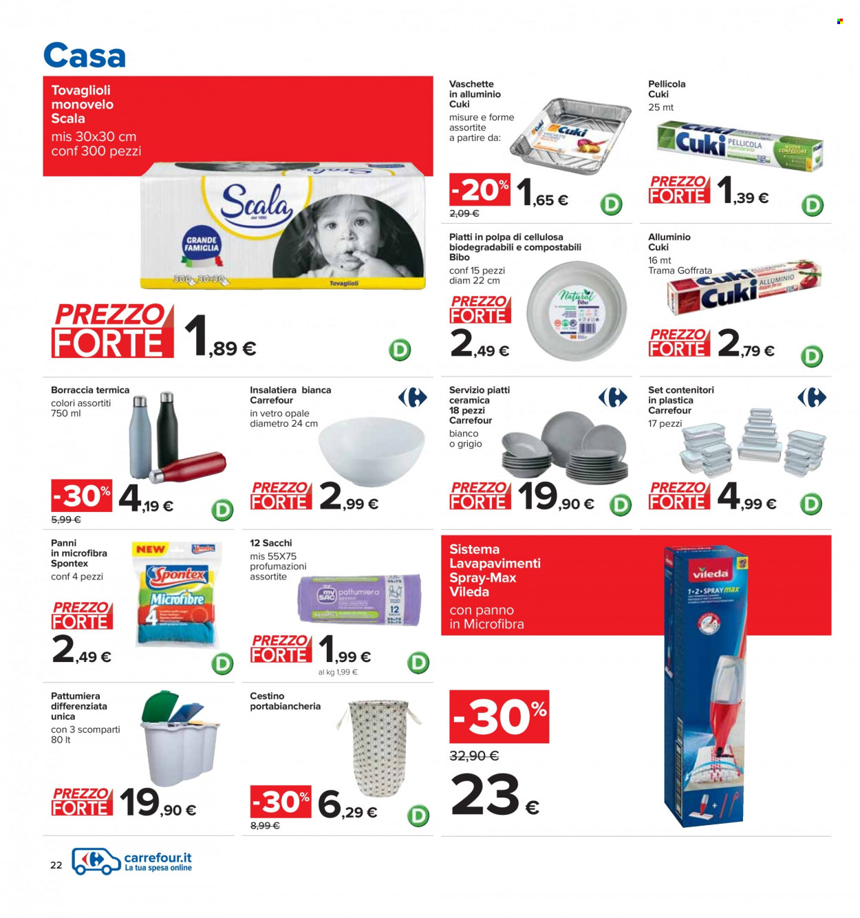 Volantino Carrefour - 11/8/2022 - 22/8/2022. Pagina 22