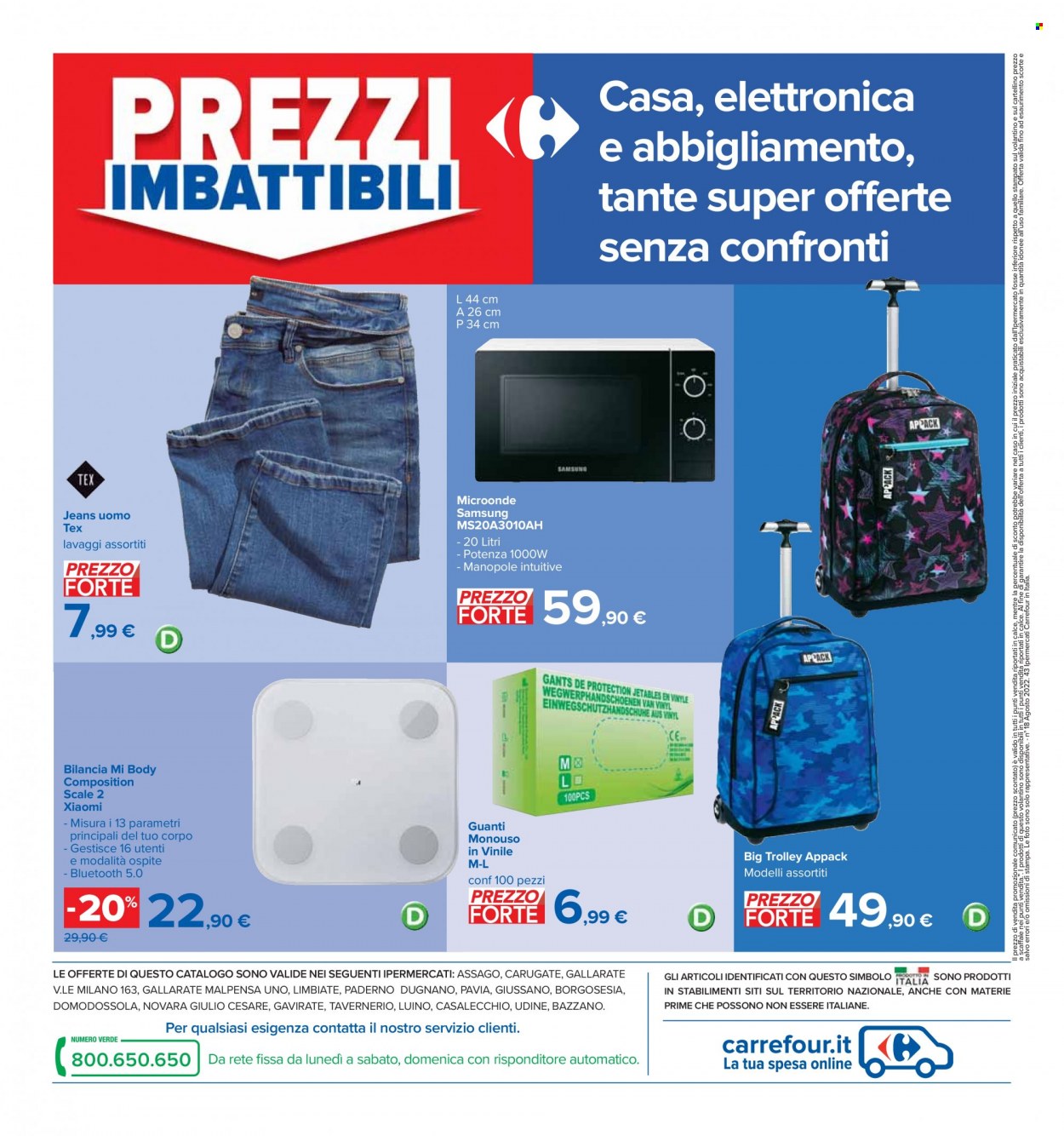 Volantino Carrefour - 11/8/2022 - 22/8/2022. Pagina 38