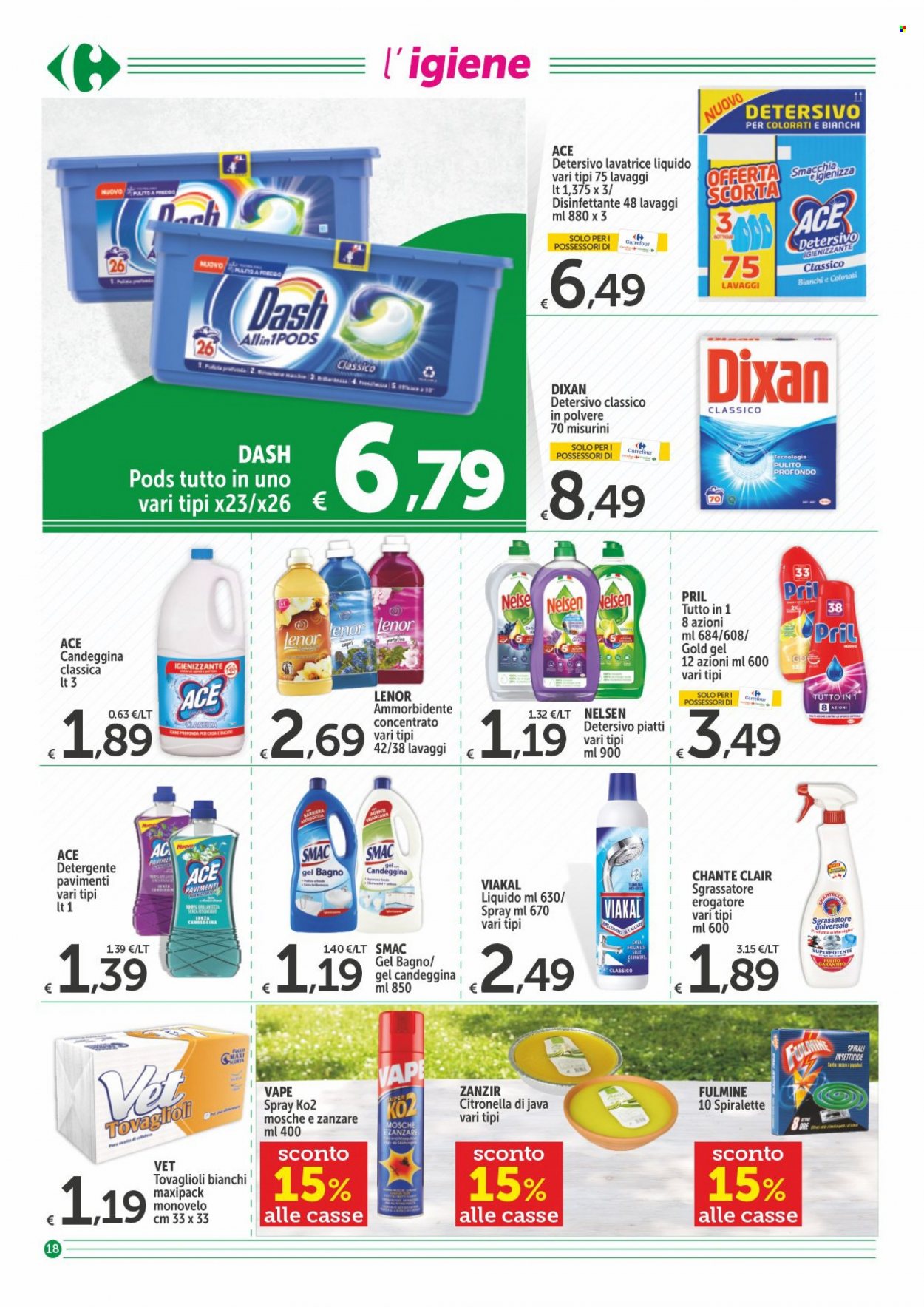 Leták Carrefour - 4.8.2022 - 14.8.2022. Strana 18
