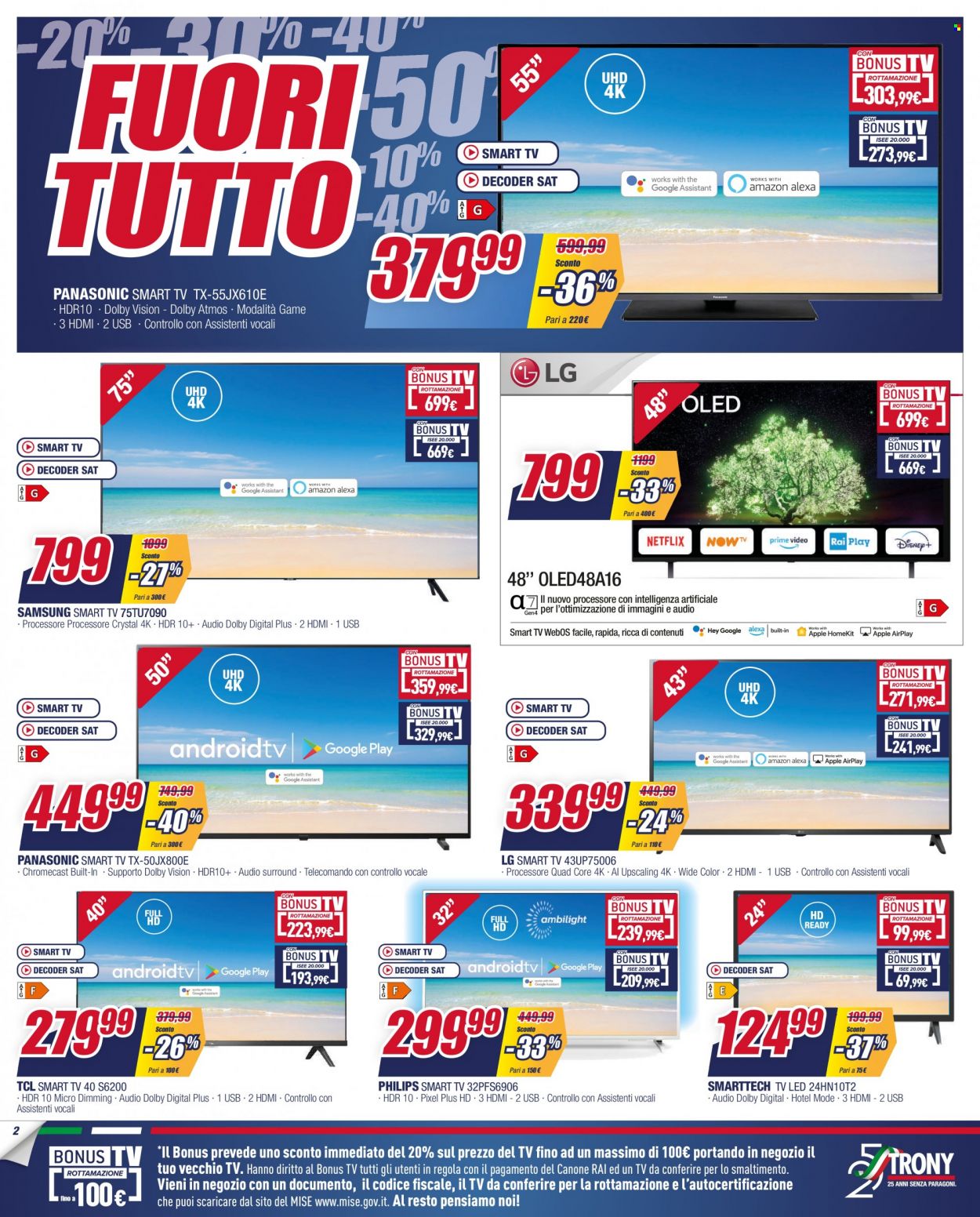 Volantino Trony - 5/8/2022 - 24/8/2022. Pagina 2