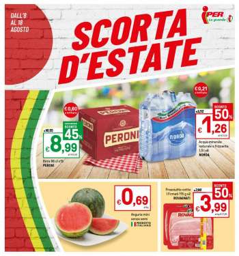 Volantino Iper, La grande i - 8/8/2022 - 18/8/2022.