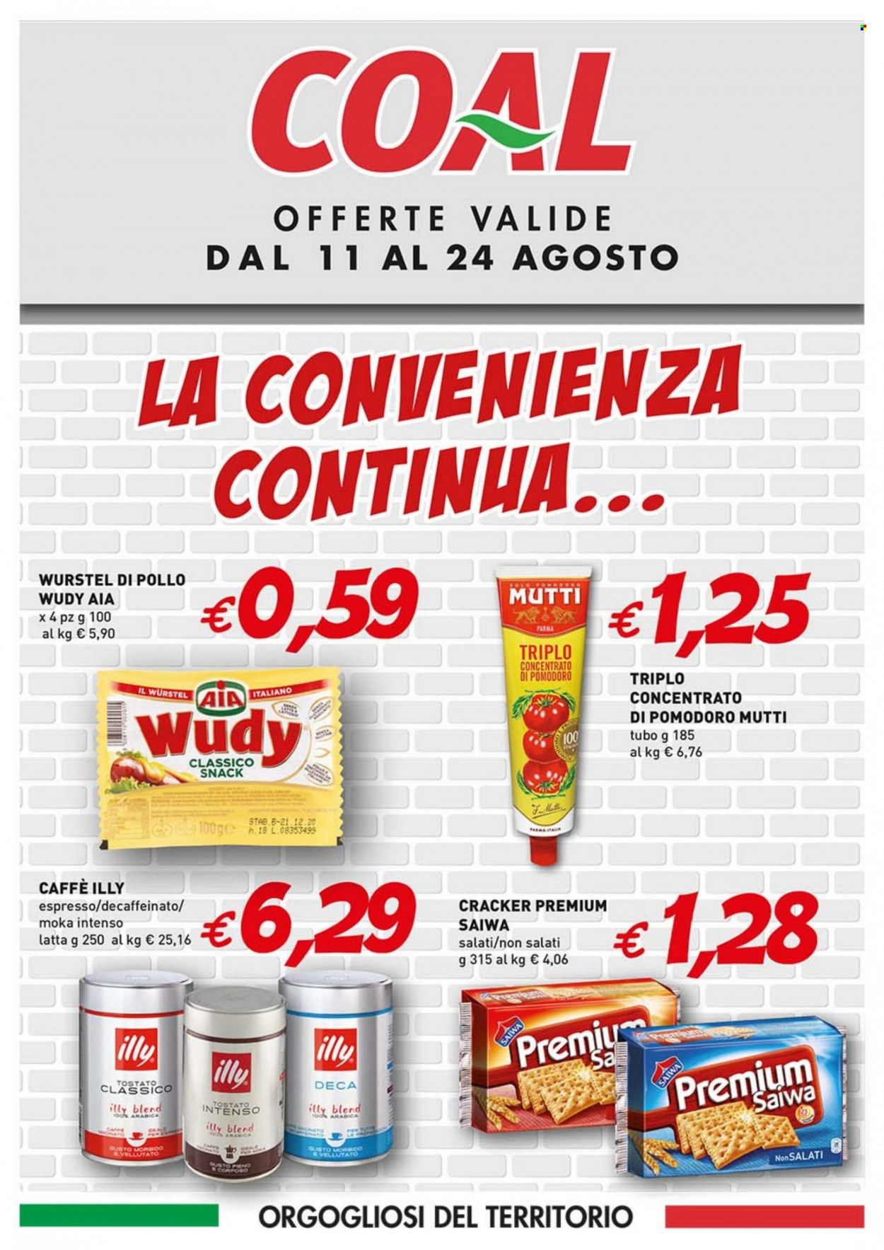 Volantino COAL - 11/8/2022 - 24/8/2022. Pagina 1