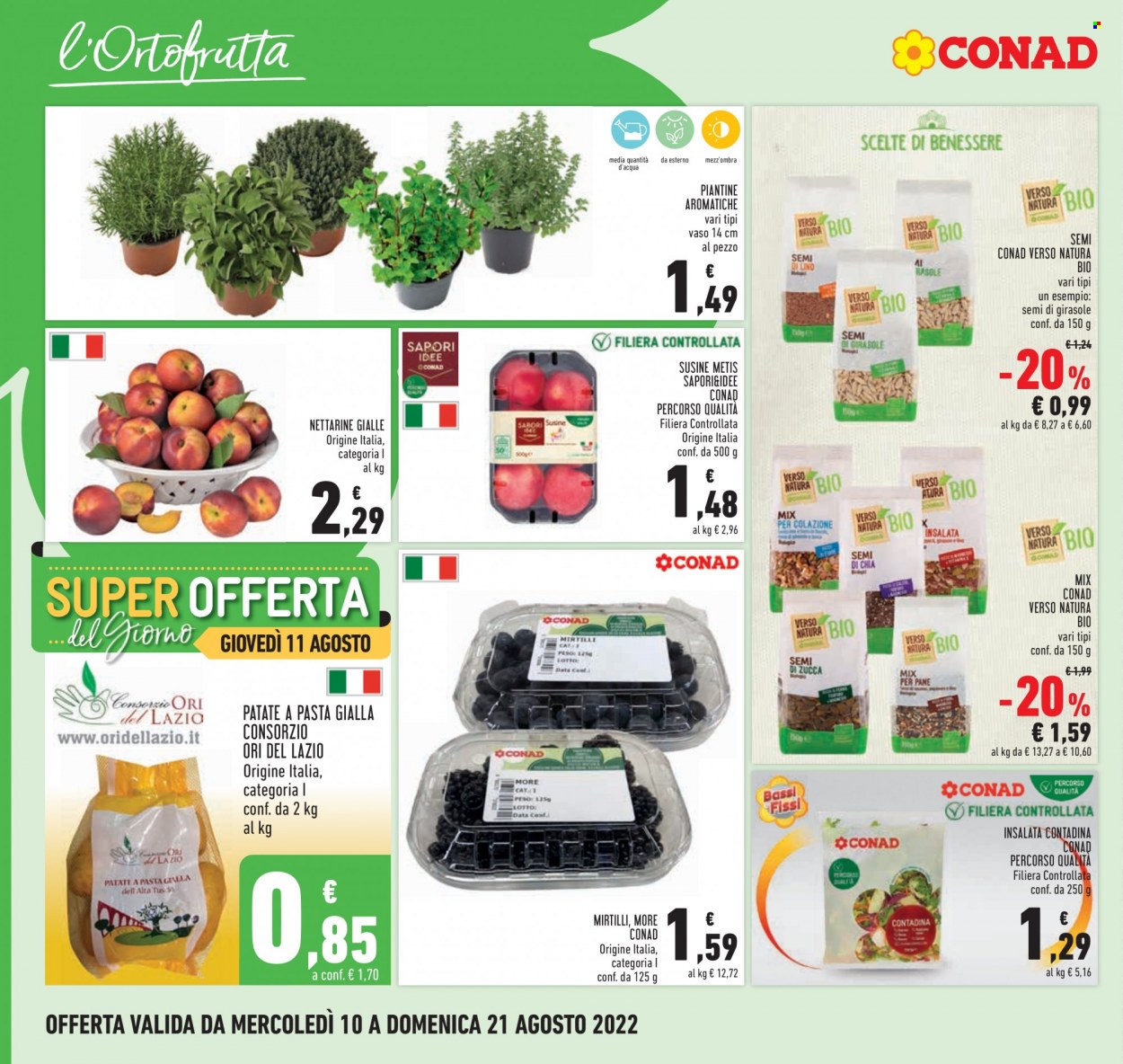 Volantino Conad - 10/8/2022 - 21/8/2022. Pagina 10