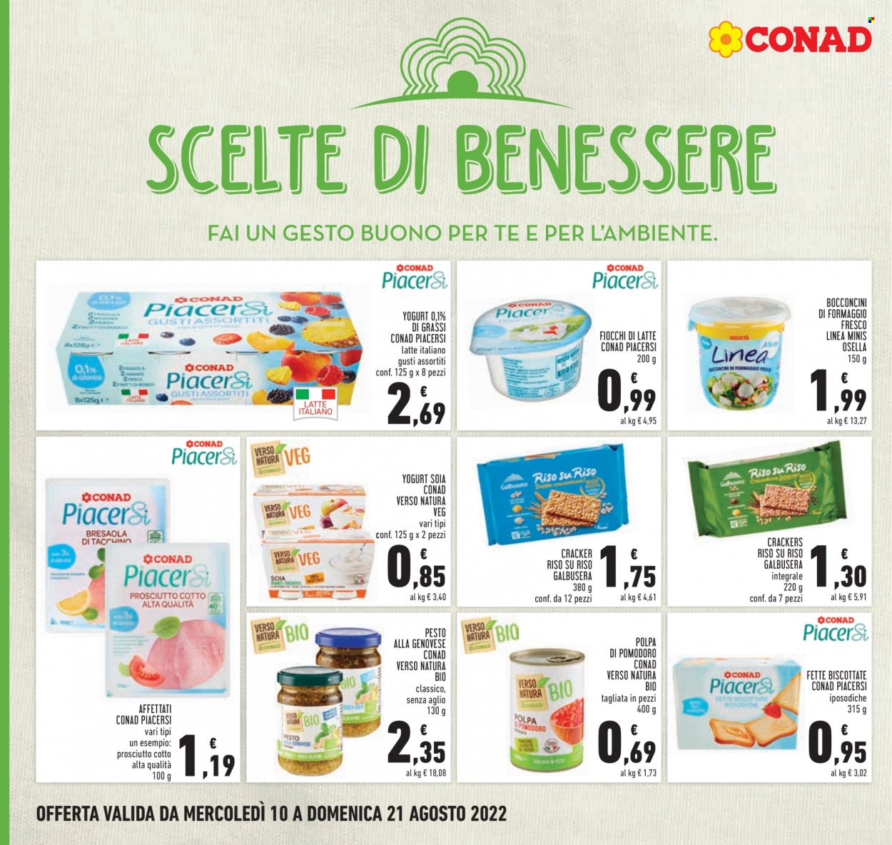 Volantino Conad - 10/8/2022 - 21/8/2022. Pagina 16