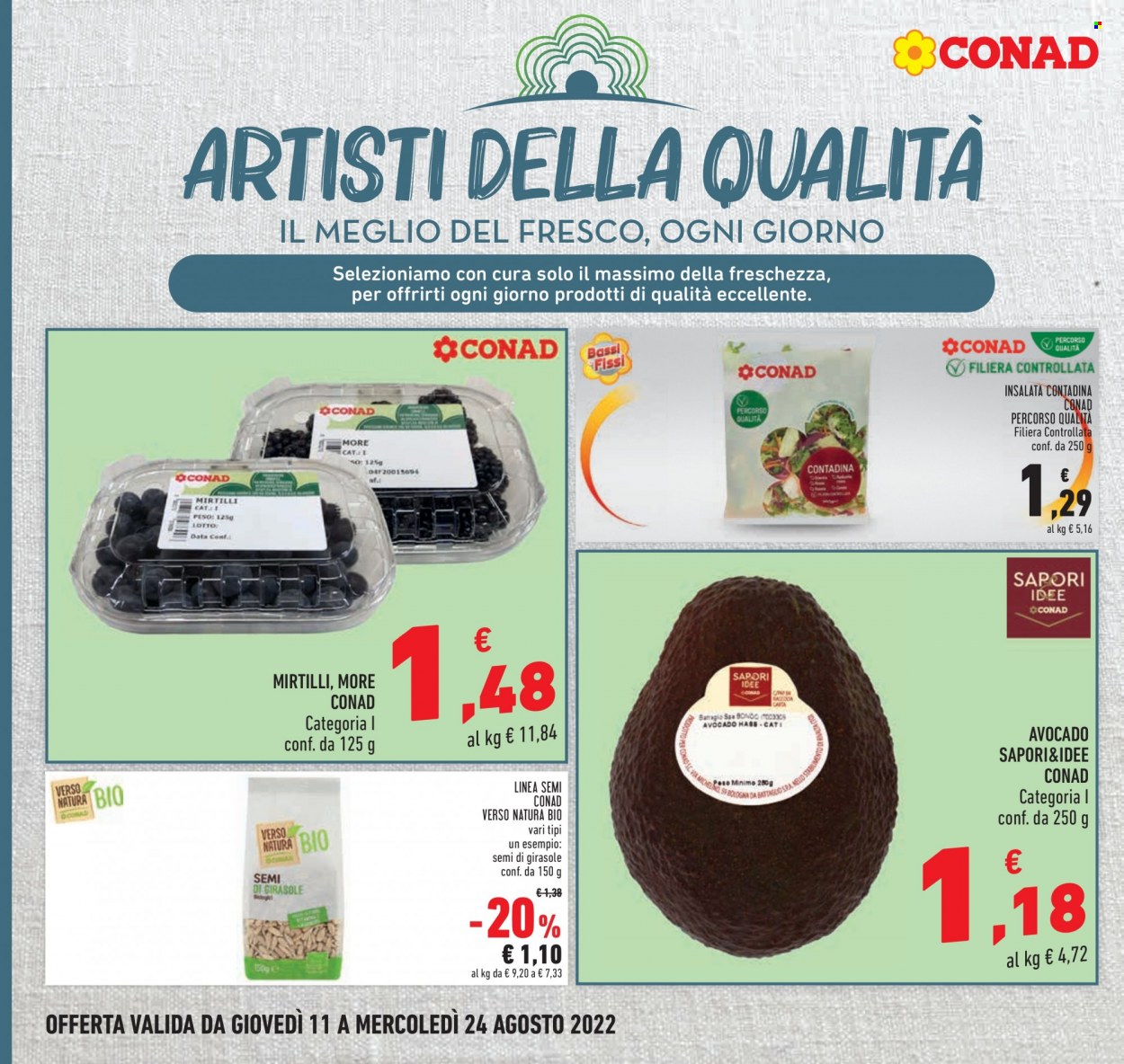 Leták Conad - 11.8.2022 - 24.8.2022. Strana 2