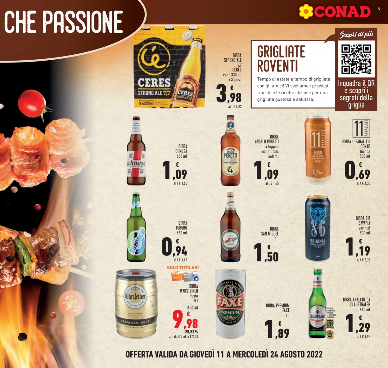 Volantino Conad - 11/8/2022 - 24/8/2022. Pagina 9