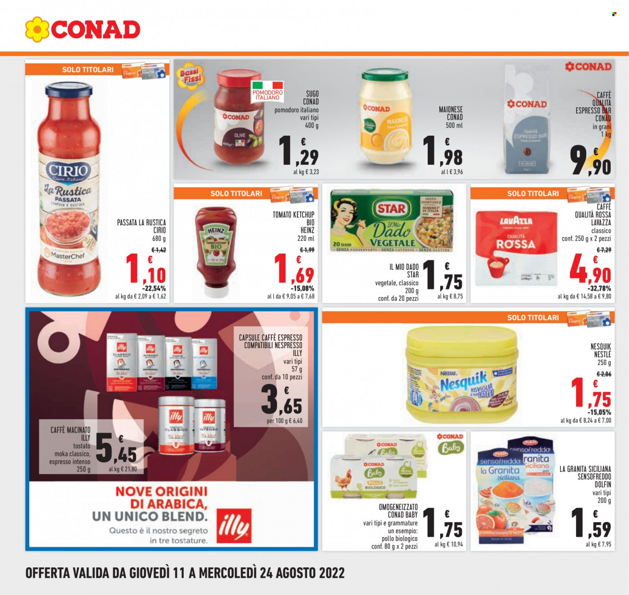 Volantino Conad - 11/8/2022 - 24/8/2022. Pagina 16