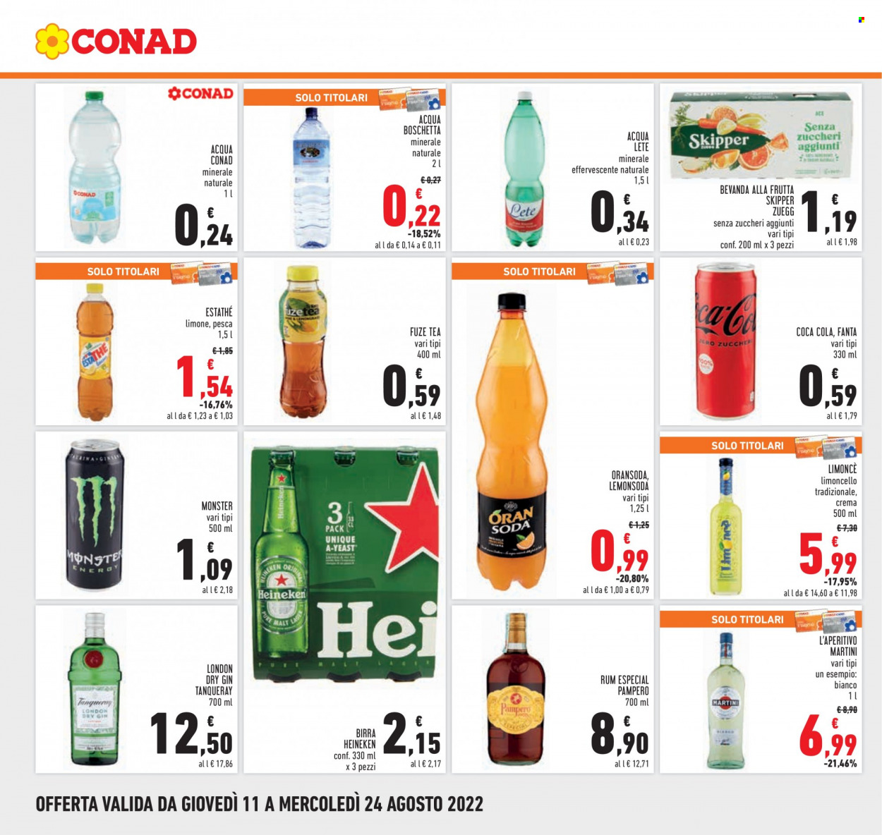 Volantino Conad - 11/8/2022 - 24/8/2022. Pagina 22