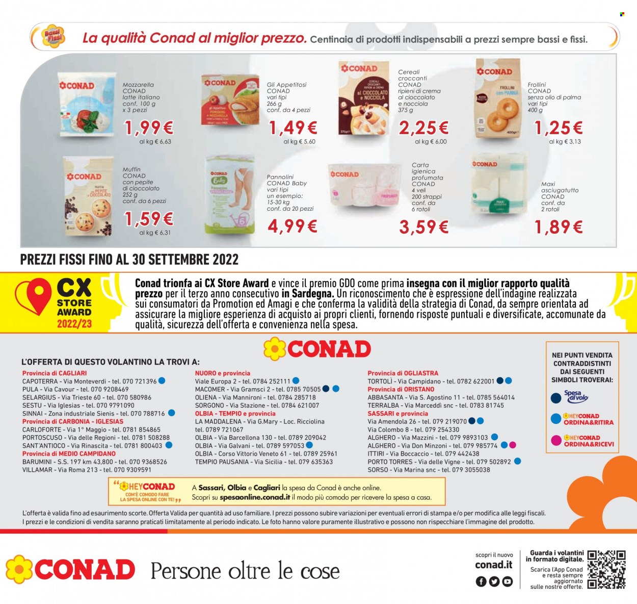 Volantino Conad - 11/8/2022 - 24/8/2022. Pagina 28