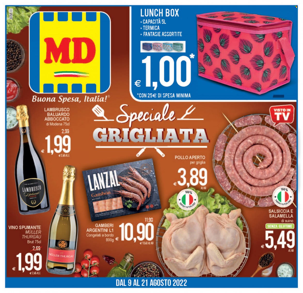 Leták MD Discount - 9.8.2022 - 21.8.2022. Strana 1