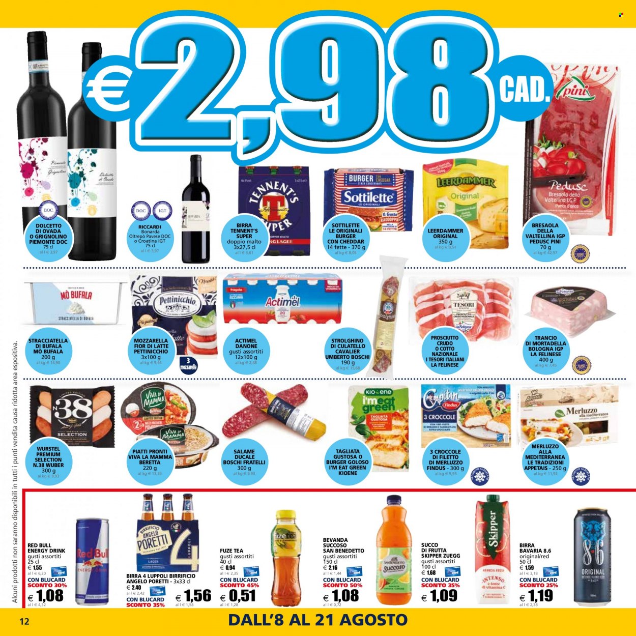 Volantino Il Gigante - 8/8/2022 - 21/8/2022. Pagina 12