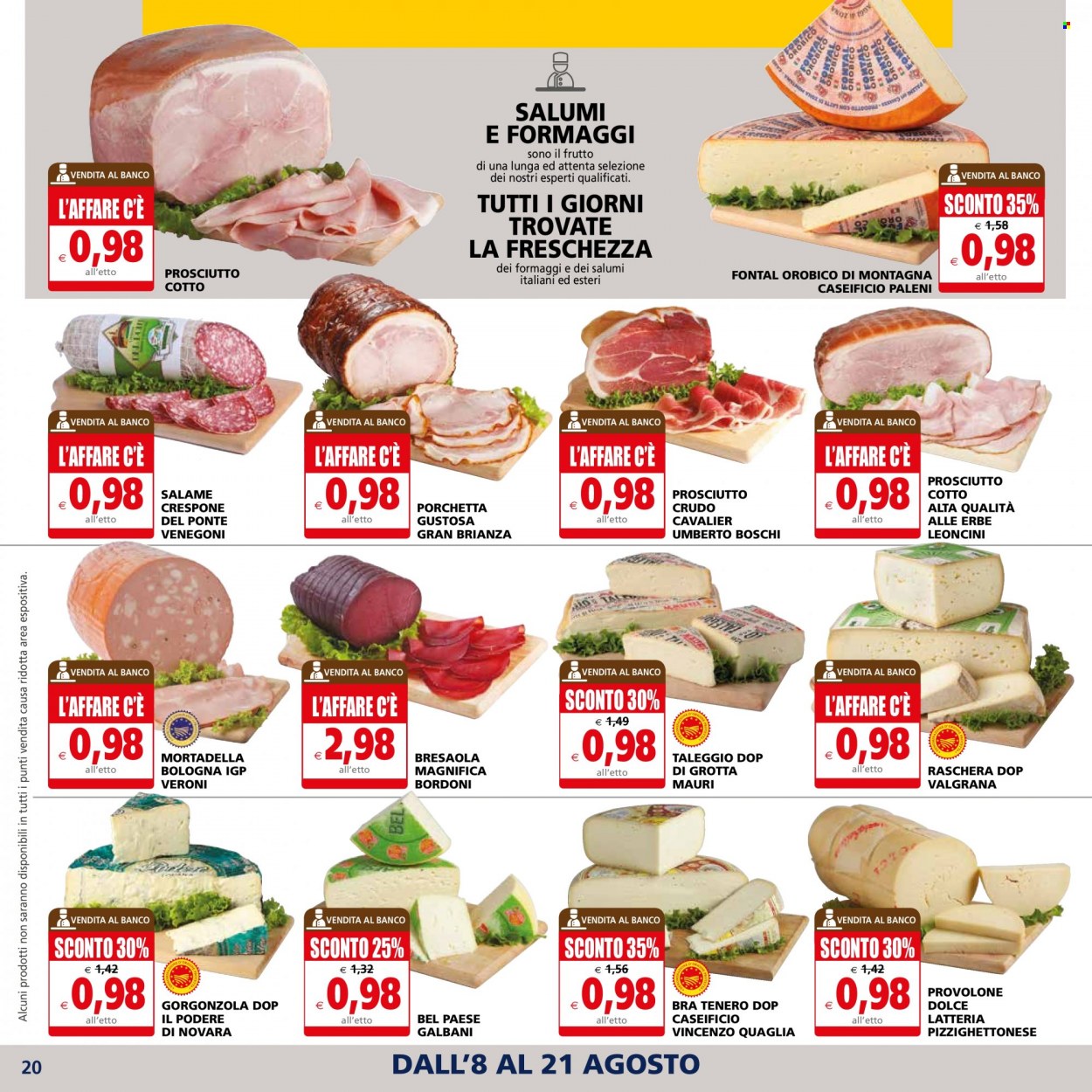 Volantino Il Gigante - 8/8/2022 - 21/8/2022. Pagina 20