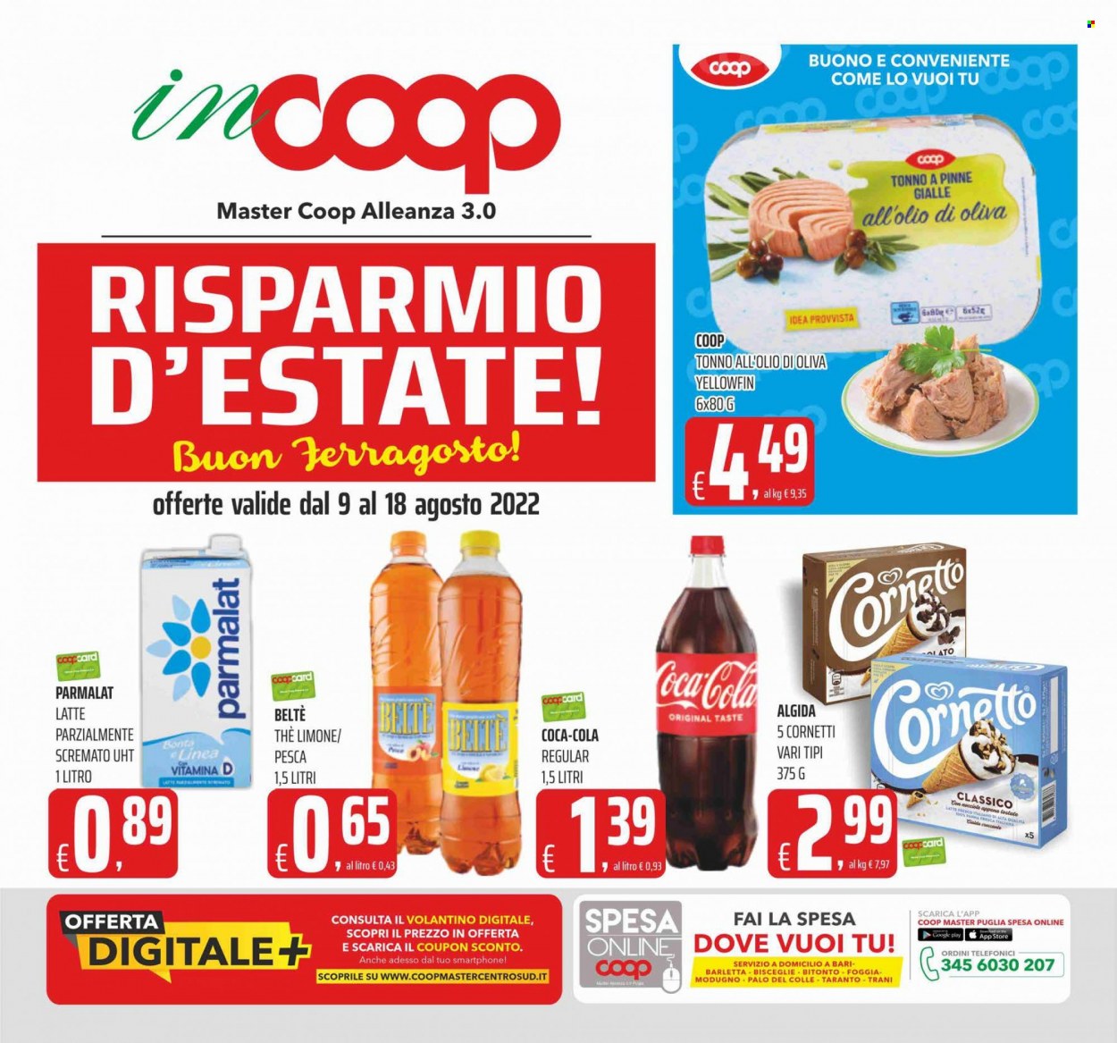 Leták Coop - 9.8.2022 - 16.8.2022. Strana 1