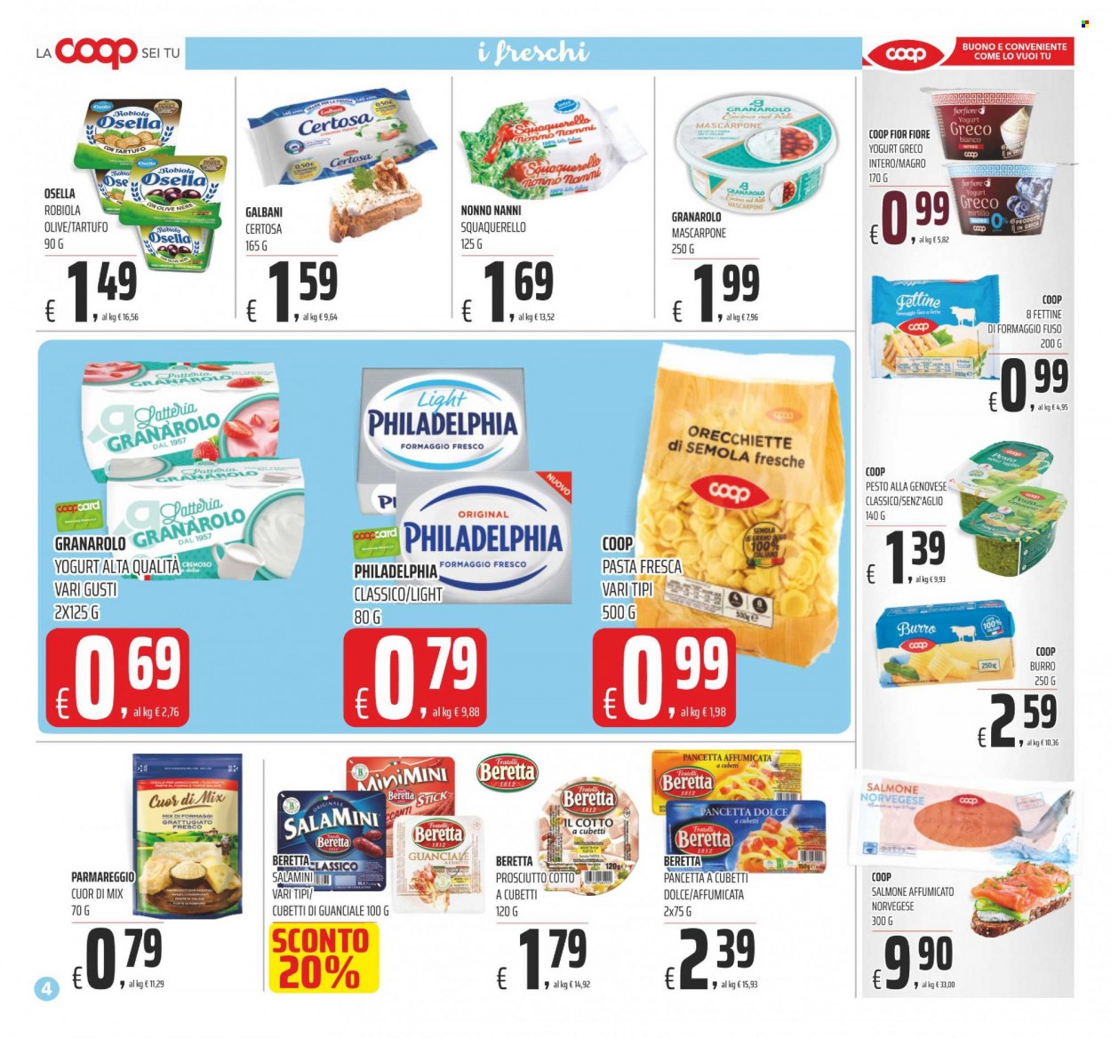 Leták Coop - 9.8.2022 - 16.8.2022. Strana 4