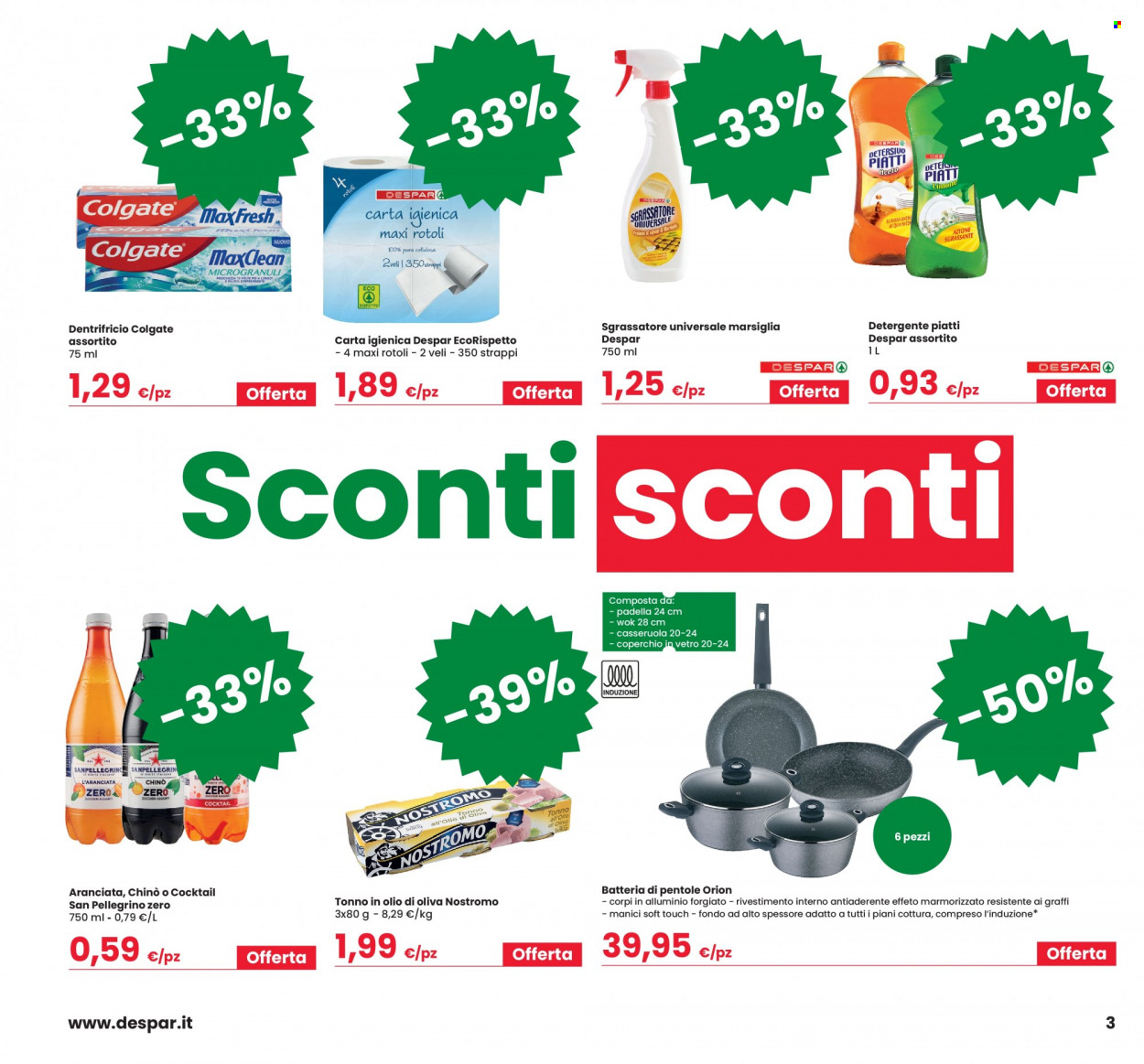 Volantino Eurospar - 11/8/2022 - 24/8/2022. Pagina 3