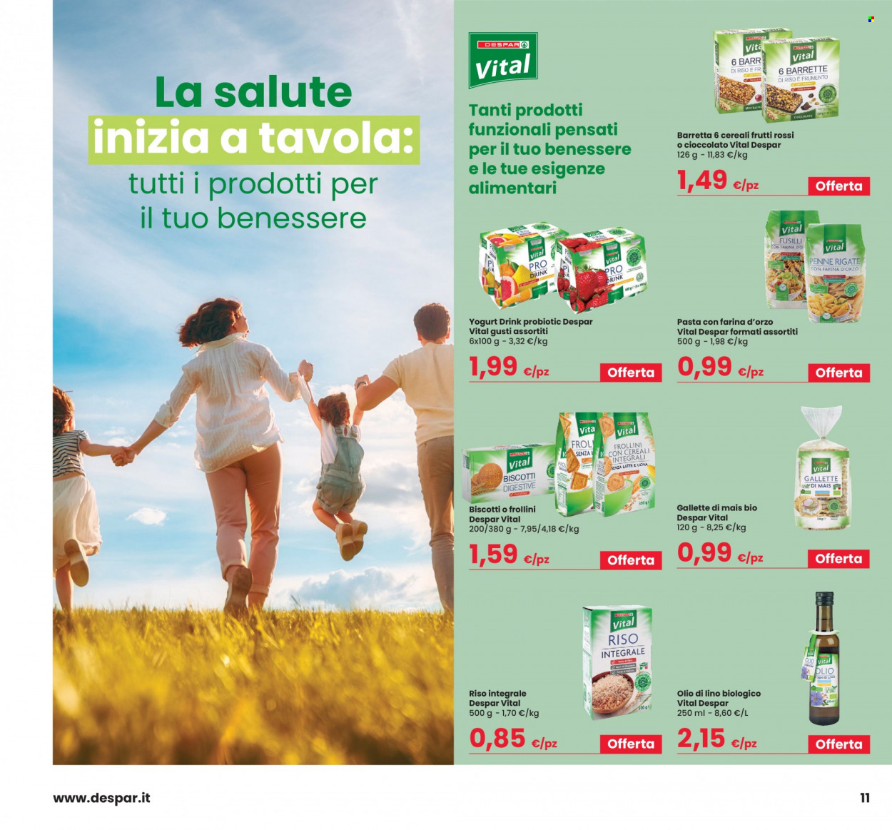 Volantino Eurospar - 11/8/2022 - 24/8/2022. Pagina 11