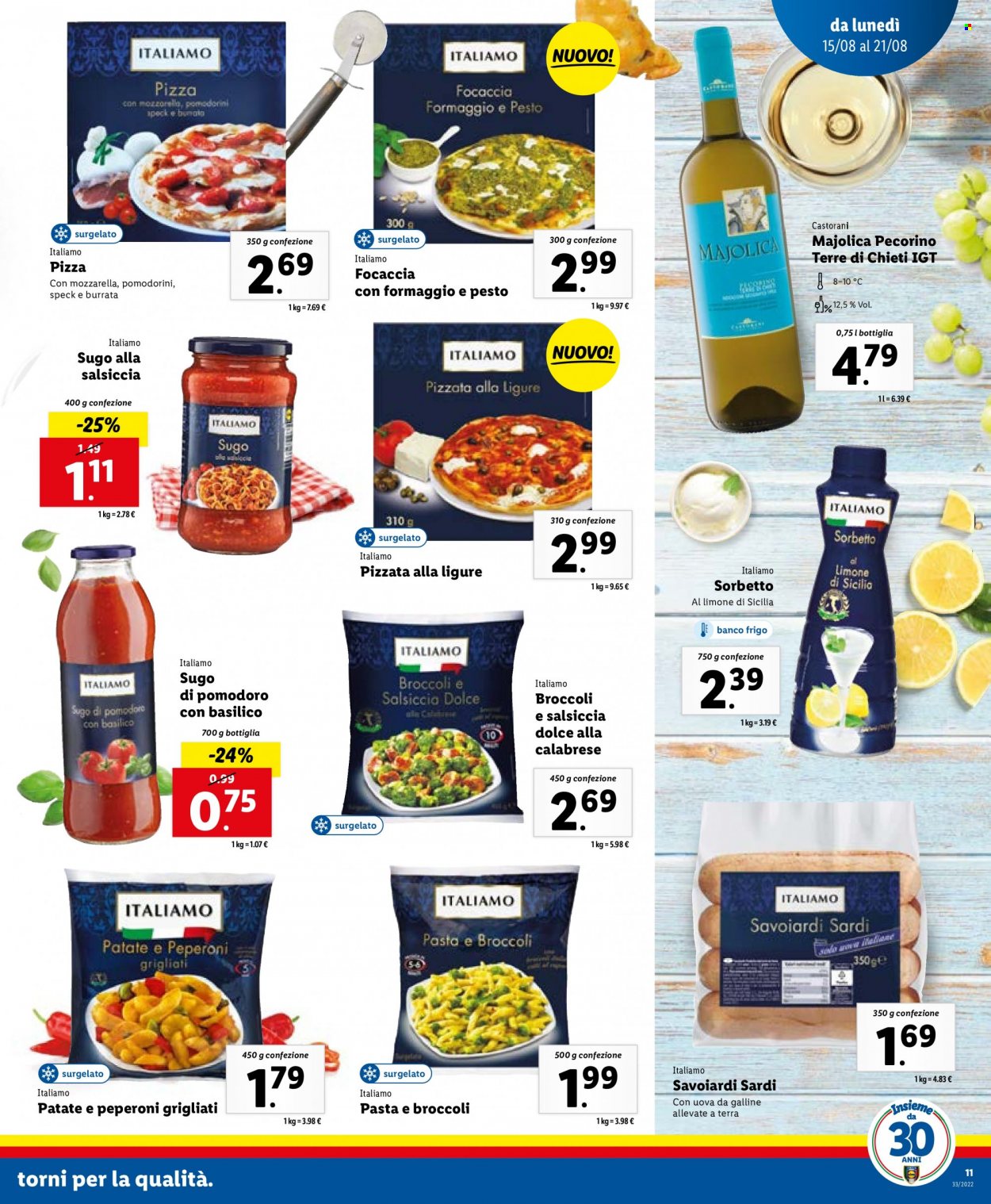 Volantino Lidl - 15/8/2022 - 21/8/2022. Pagina 11