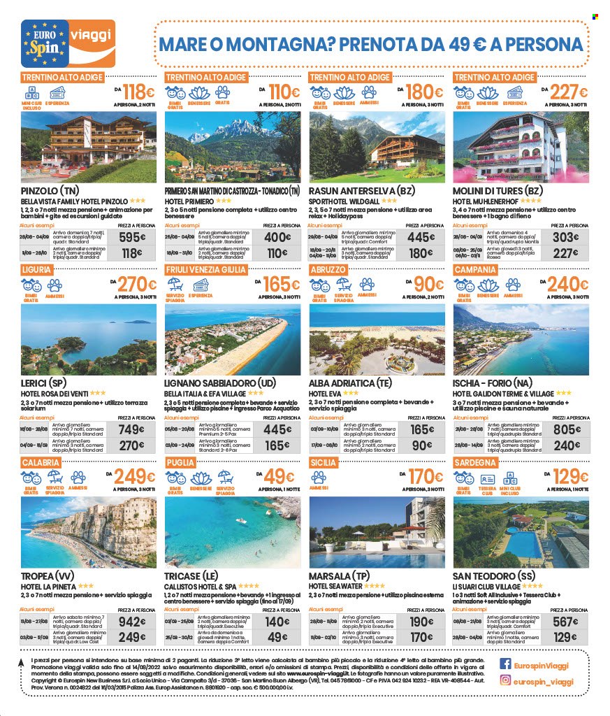 Volantino EuroSpin - 1/8/2022 - 14/8/2022. Pagina 20