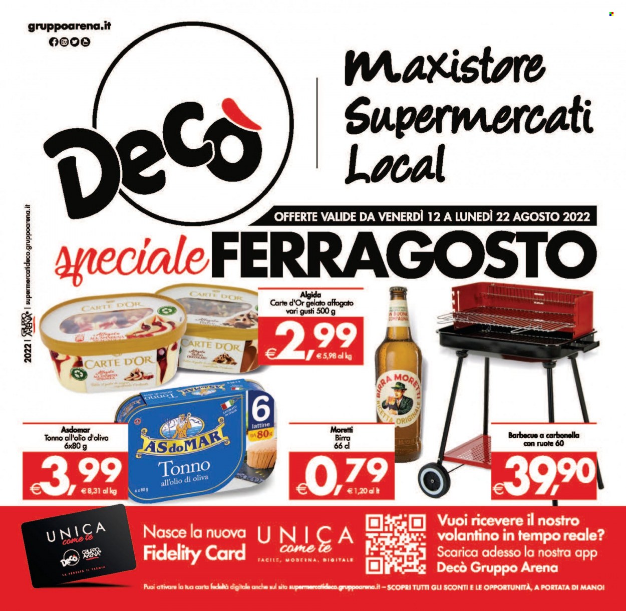 Volantino Deco - 12/8/2022 - 22/8/2022. Pagina 1