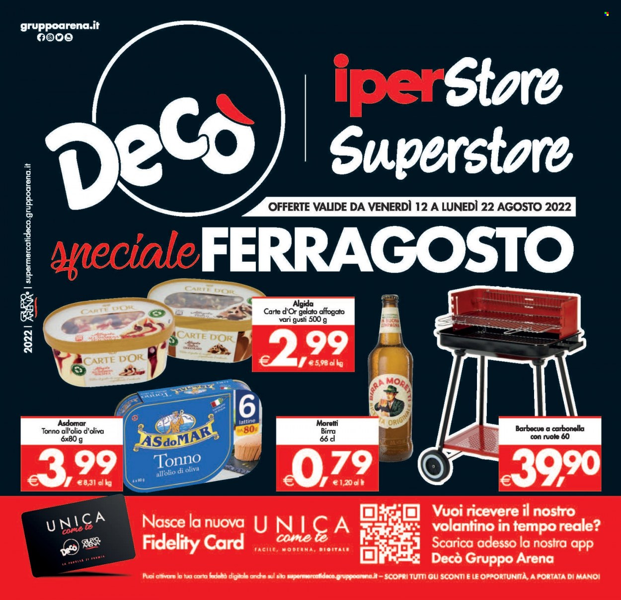 Volantino Deco - 12/8/2022 - 22/8/2022. Pagina 1