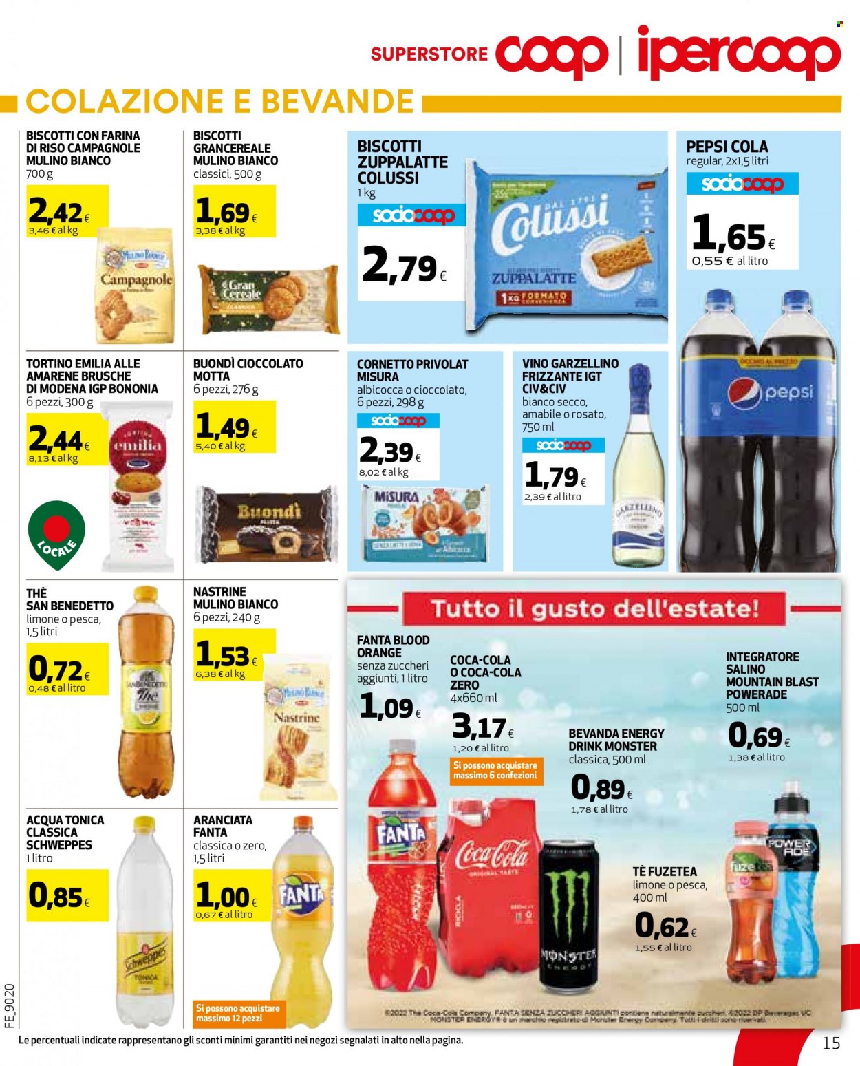Leták Coop - 11.8.2022 - 24.8.2022. Strana 15