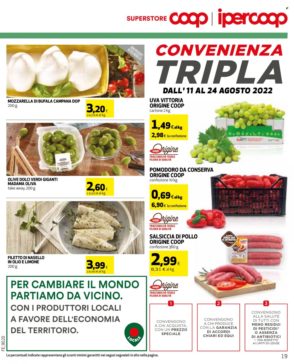 Leták Coop - 11.8.2022 - 24.8.2022. Strana 19