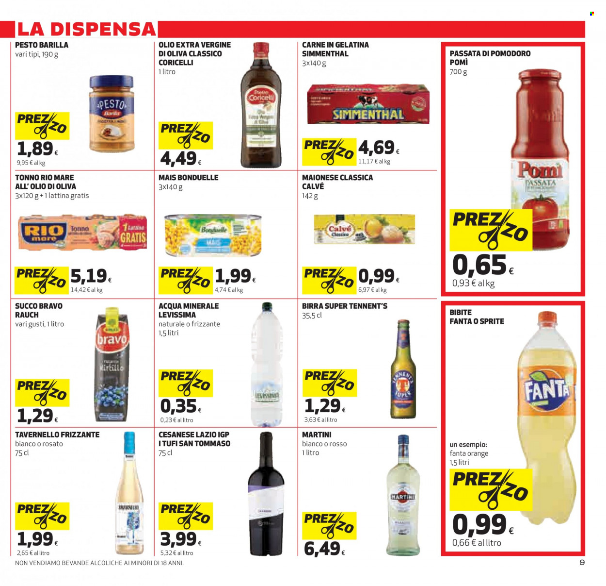 Leták Coop - 11.8.2022 - 24.8.2022. Strana 9