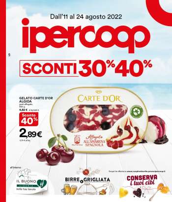 Volantino Coop - 11/8/2022 - 24/8/2022.