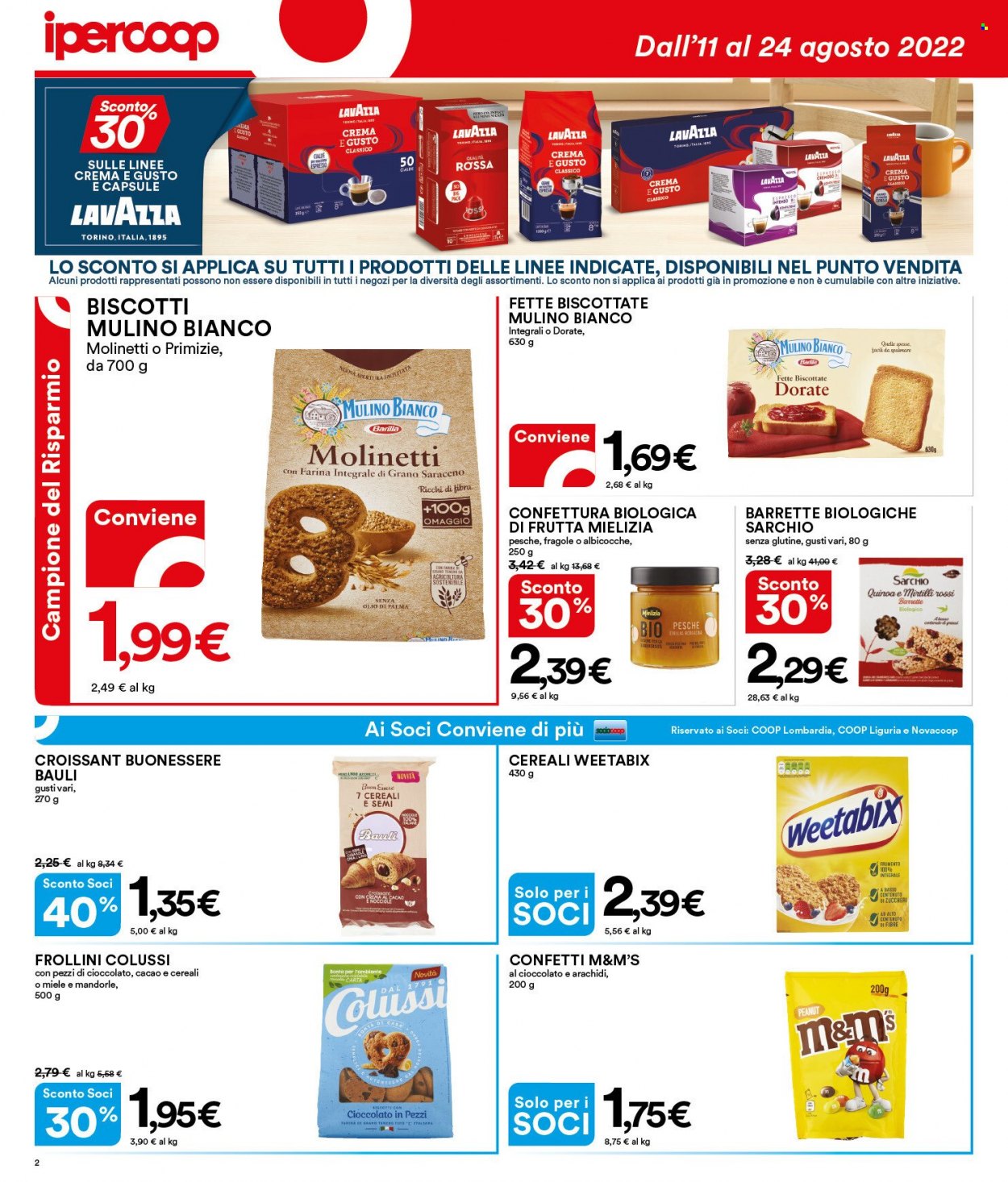 Volantino Coop - 11/8/2022 - 24/8/2022. Pagina 2