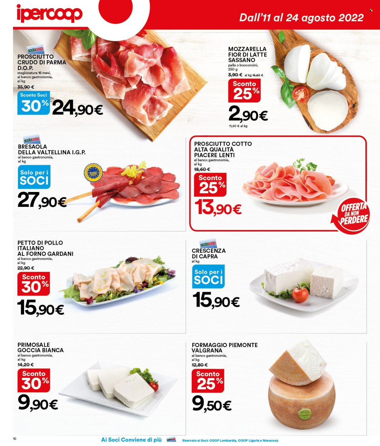 Volantino Coop - 11/8/2022 - 24/8/2022. Pagina 10