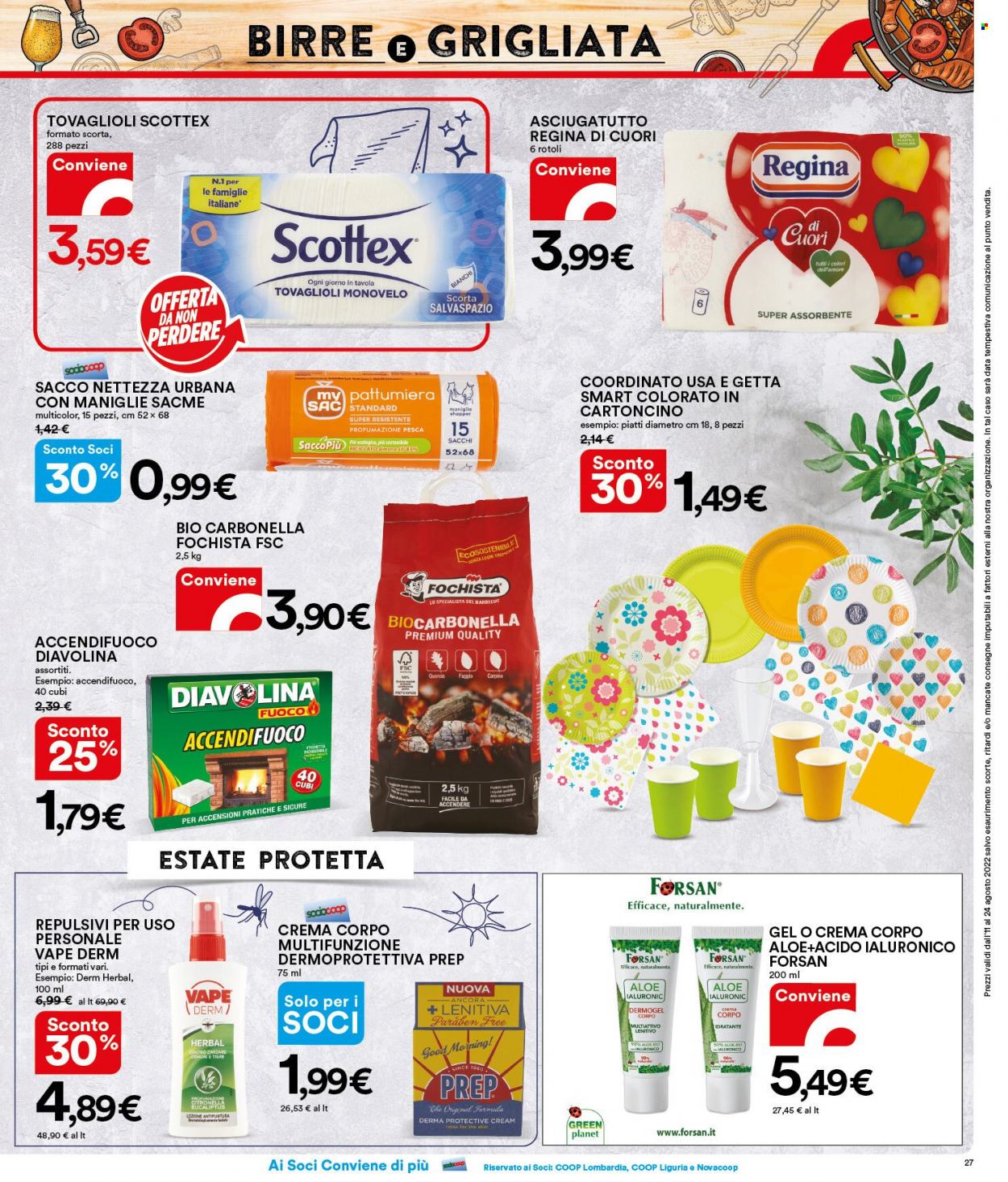 Volantino Coop - 11/8/2022 - 24/8/2022. Pagina 27