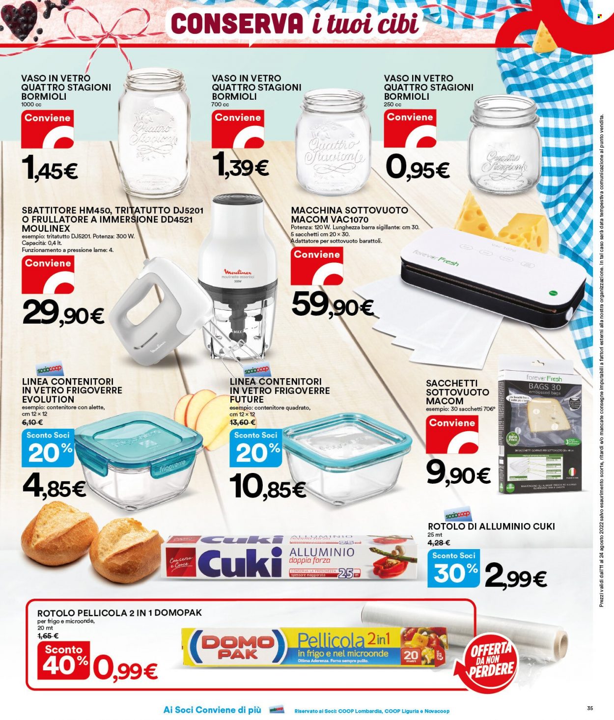 Volantino Coop - 11/8/2022 - 24/8/2022. Pagina 35