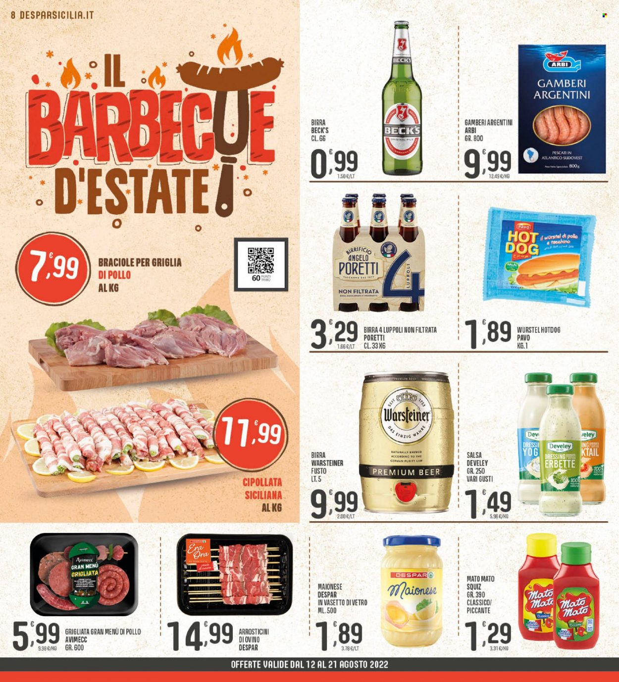 Volantino Eurospar - 12/8/2022 - 21/8/2022. Pagina 8