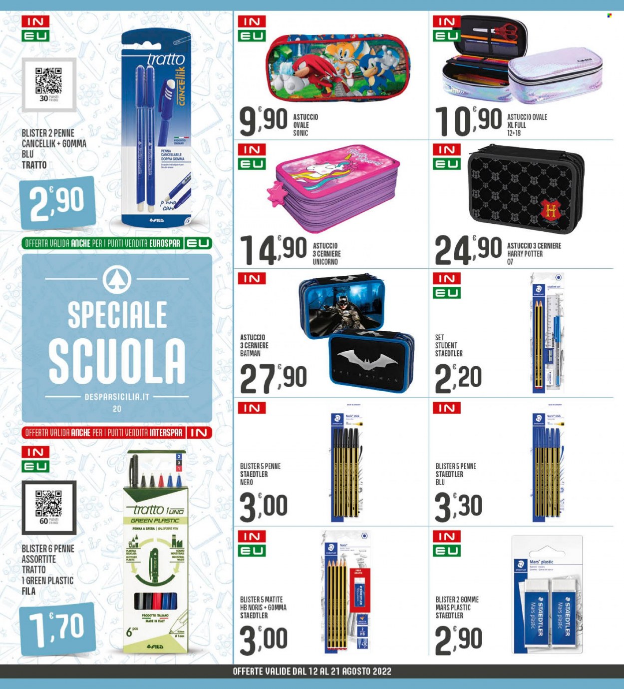 Volantino Eurospar - 12/8/2022 - 21/8/2022. Pagina 20